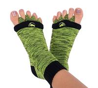 Happy Feet Calzini Originali di Allineamento del Piede con Separatore Verde XL