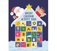 Happy Ferret Design Advent Calendar Activity Book (Tascabile)