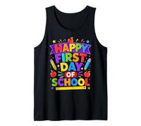 Happy First Day of School Teacher Classroom Back To School Canotta