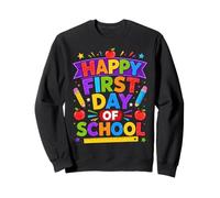 Happy First Day of School Teacher Classroom Back To School Felpa