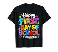 Happy First Day of School Teacher Classroom Supplies Maglietta
