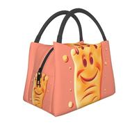 Happy foot Borsa per il pranzo per donne e uomini adulti, isolata, riutilizzabile, a prova di perdite, borsa tote per il pranzo di grande capacità, contenitore portatile per il pranzo per lavoro e