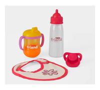 Happy Friend Kit Per La Cura Della Bambola Interattiva Feeding Time