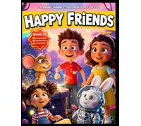 Happy Friends 2 - Amazing Storybook & Coloring Pages: Turn bedtime into magic with heartwarming tales that kids Love. Stories Brought to life with ... engage kids and hold their attention