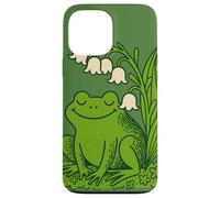 Happy Frog Nature Story Lily of the Valley Spring Custodia per iPhone 13 Pro Max