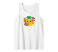 Happy Fruit Friends Cute Colorful Design Canotta