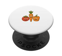Happy Garden Harvest Trio PopSockets PopGrip Adesivo