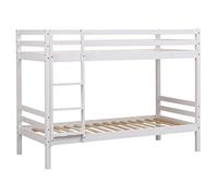 Happy Garden Letto a Castello per Bambini 190x90cm Bianco Amber
