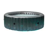 Happy Garden MSPA - Spa gonfiabile rotonda Starry LED, 6 posti