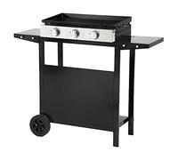 Happy Garden Piastra a Gas MÉRIDA 3 bruciatori + Carrello