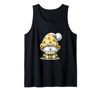Happy Gardening Gnome For Gardener Cute Dandelion Flower Canotta
