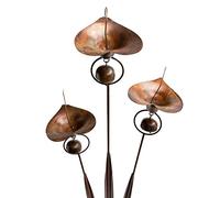 Happy Gardens Calla Lily Garden Stake con campanelle | Decorazioni floreali in bronzo per esterni