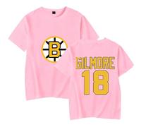 Happy Gilmore 2 Harajuku - Maglietta casual a maniche corte da uomo e da donna, rosa, S