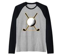 Happy Gilmore 30th Anniversary Front & Back Maglia con Maniche Raglan