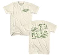 Happy Gilmore - Giacca Mono Oro Torneo - Classici Americani - Off-White Solido