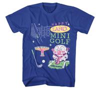 Happy Gilmore - Happy Land - Classici Americani - T A Maniche Corte Blu Solido