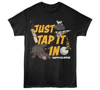 Happy Gilmore - Tap It In W Icons - T-Shirt A Maniche Corte Unisex Adulto - Nero