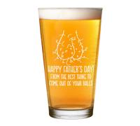Happy Giorno di Padri Best Cosa A Viene Fuori Il Sfere Pinta Vetro Birra Papà