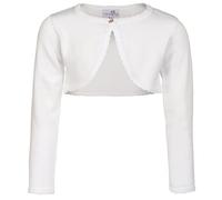 Happy Girls Basic Bolero - Cardigan Raggazze, Bianco (Ecru 11), 152 cm