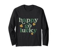 Happy Go Lucky Giorno di San Patrizio Maglia a Manica
