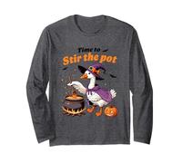 Happy Goose Mescola il Pot Witchy Vibes Umorismo Maglia a Manica