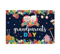 Happy Grandparents Day Banner, Love Grandpa Grandma Grandparents Photography Backdrop, Nonni Decorazioni Festa Nonni Segno Best Grandparents Ever Decorazioni Banner Forniture