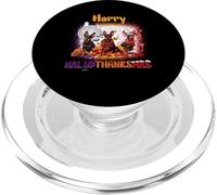 Happy HalloThanksMas Doberman Pinscher Spooky Thankful Merry PopSockets PopGrip per MagSafe