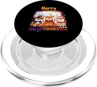 Happy HalloThanksMas Shiba Inu Spooky Thankful Merry X-mas PopSockets PopGrip per MagSafe
