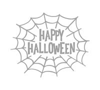 Happy Halloween Adesivo Negozio Finestra Ragnatela Caffè Casa Display Grafico