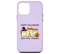 Happy Halloween Boo-Tiful Friends Kawaii Ghosts Zucca Custodia per iPhone 12 mini