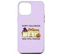 Happy Halloween Boo-Tiful Friends Kawaii Ghosts Zucca Custodia per iPhone 12 Pro Max