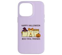 Happy Halloween Boo-Tiful Friends Kawaii Ghosts Zucca Custodia per iPhone 14 Pro Max