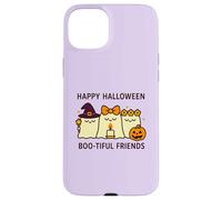 Happy Halloween Boo-Tiful Friends Kawaii Ghosts Zucca Custodia per iPhone 15 Plus