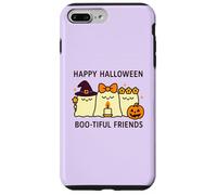 Happy Halloween Boo-Tiful Friends Kawaii Ghosts Zucca Custodia per iPhone 7 Plus/8 Plus