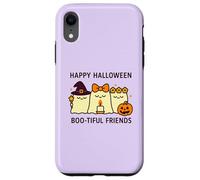 Happy Halloween Boo-Tiful Friends Kawaii Ghosts Zucca Custodia per iPhone XR