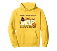 Happy Halloween Boo-Tiful Friends Kawaii Ghosts Zucca Felpa con Cappuccio