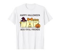 Happy Halloween Boo-Tiful Friends Kawaii Ghosts Zucca Maglietta