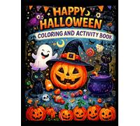 Happy Halloween: Coloring and Activity Book