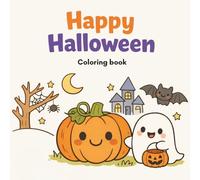 Happy Halloween: Coloring book