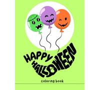 Happy halloween: coloring book