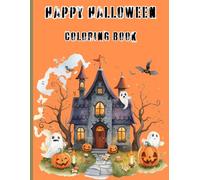 Happy Halloween: Coloring book