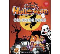 Happy Halloween Coloring Book: 50 Scary, Spooky, and Cute Halloween Pictures to Color