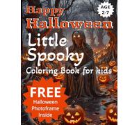 Happy Halloween Coloring Book for Kids age 2 -7 - 2025 - 2026