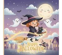 Happy Halloween Coloring Book for Preschoolers: Easy Coloring Pages with Pumpkins, Ghosts and Monsters for Toddlers and Kids