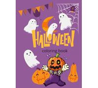 Happy Halloween coloring book: Fun and easy coloring book