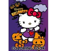 Happy Halloween Coloring Book: Halloween Coloring Book Gift Idea For Toddlers, Kids And Teens Full Of Cute Characters For Hours Of Fun