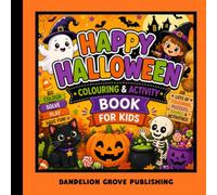 Happy Halloween Colour & Activity Book For Kids