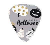 Happy-Halloween-Day-Trick-Or-Treat - Plettri per chitarra, 12 pezzi, accessori per ukulele, basso