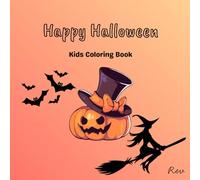 Happy Halloween: Kids Coloring Book
