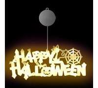 Happy Halloween Light, Up Sign Led, Lighted Window Door, Wall Decorations